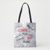 Ultieme, stijlvolle, moderne, milieuvriendelijke k tote bag (Voorkant)
