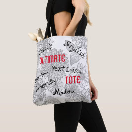 Ultieme, stijlvolle, moderne, milieuvriendelijke k tote bag