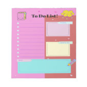 Ultieme takenlijst: blijf georganiseerd en stimule notitieblok (Voorkant)