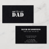 Ultieme vader visitekaartje (Voorkant / Achterkant)