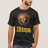 Ultima Logo serpent Black Gate Essential T-Shirt (Voorkant)
