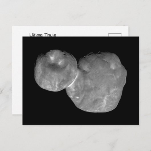 Ultima Thule Arrokoth Kuiper Belt Object Briefkaart (Voorkant / Achterkant)