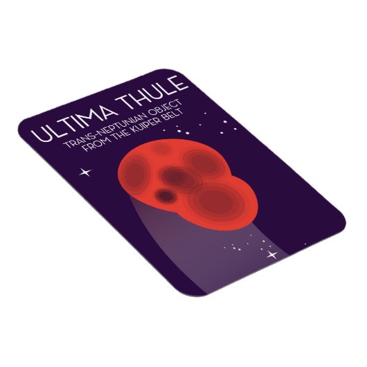 Ultima Thule Keiper Belt ruimte kunst Magneet (Rechterzijde)