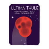 Ultima Thule Keiper Belt ruimte kunst Magneet (Verticaal)