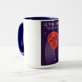 Ultima Thule Keiper Belt ruimte kunst Mok (Voorkant links)