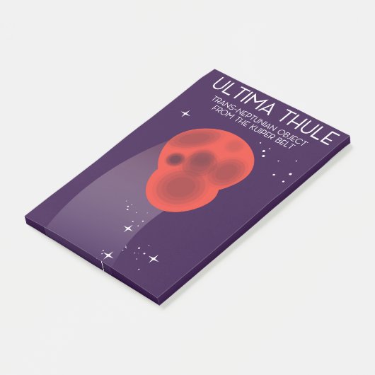 Ultima Thule Keiper Belt ruimte kunst Post-it® Notes (Schuin)