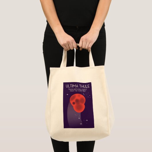 Ultima Thule Keiper Belt ruimte kunst Tote Bag (Voorkant (product))
