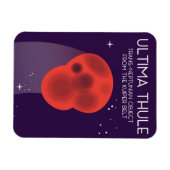 Ultima Thule Keiper Belt ruimtekunst Magneet (Horizontaal)
