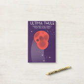 Ultima Thule Keiper Belt ruimtekunst Post-it® Notes (Op bureau)