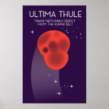 Ultima Thule Keiper Belt ruimtekunst