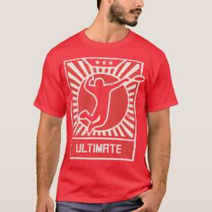 ULTIMAAT Frisbee Propaganda Poster T-shirt
