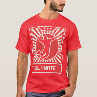 ULTIMAAT Frisbee Propaganda Poster T-shirt