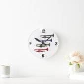 ULTIMAAT "TRUMPET PLAYER'S CLOCK" RONDE KLOK (Huis)