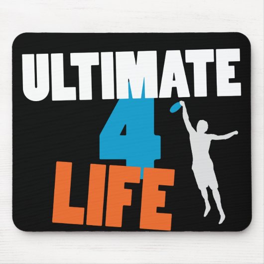Ultimate 4 Life (dark) Mousepad Muismat (Voorkant)