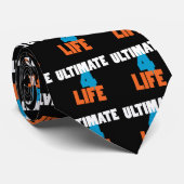 Ultimate 4-life-Stropdas (donker) Stropdas (Opgerold)