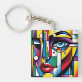 Ultimate Abstract Celebration of Femininity Sleutelhanger (voorkant)