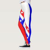 Ultimate American Patriot USA Stars and Stripes Leggings (Links)