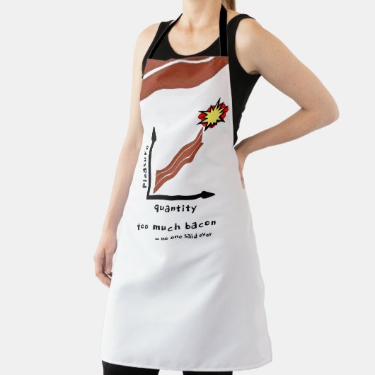 Ultimate Bacon Humor - Hilarische chef-kok Bacon P Schort (Insitu)