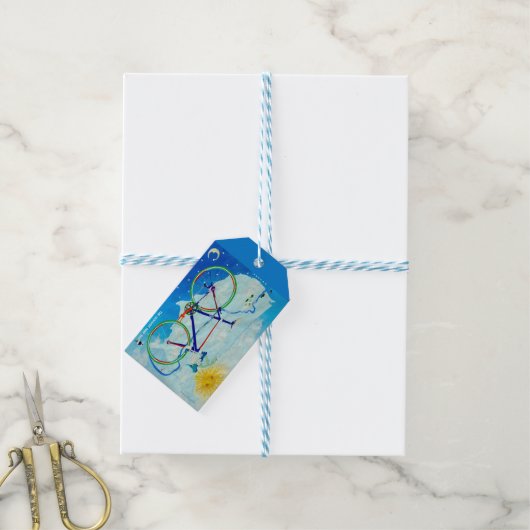 Ultimate Bike Trip-Label Cadeaulabel (Met Touw)