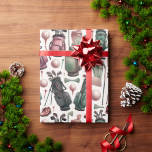 Ultimate Birthday Golf Party Cadeaupapier