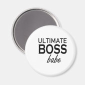 Ultimate Boss Babe, Blessed Mama, Moederdag Gift Magneet (Voorkant / Achterkant)