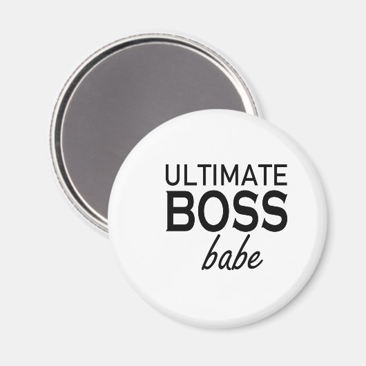 Ultimate Boss Babe, Blessed Mama, Moederdag Gift Magneet (Voorkant / Achterkant)