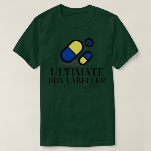 Ultimate Box Labeller 1 T-shirt (Design voorkant)