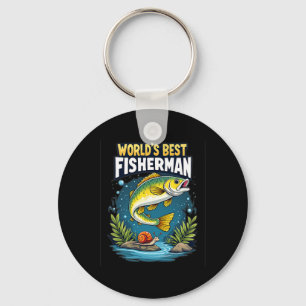 Ultimate Catch World's Beste Visser Vis Enthousias Sleutelhanger