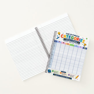 Ultimate Categorieën Uitdaging Printbaar Spel Notitieboek