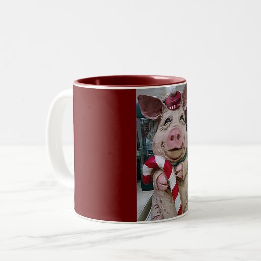 "ULTIMATE CHRISTMAS PIGGY" MOK (Voorkant links)