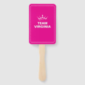 Ultimate Crown Pageant Wavers | Set of Fans Handwaaier (Achterkant)