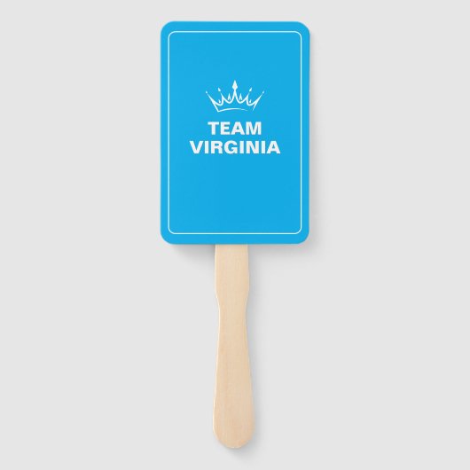 Ultimate Crown Pageant Wavers | Set of Fans Handwaaier (Achterkant)