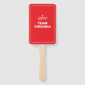 Ultimate Crown Pageant Wavers | Set of Fans Handwaaier (Achterkant)