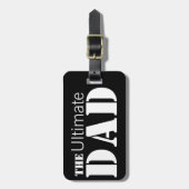 Ultimate Dad Personalized Bagagelabel (Voorkant verticaal)