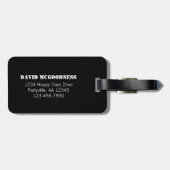 Ultimate Dad Personalized Bagagelabel (Achterkant horizontaal)