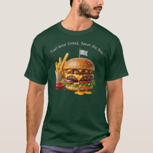 Ultimate Double Cheeseburger & Fries Grafische T-s T-shirt