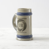 Ultimate Edition Beer Stein Blue Bierpul (Voorkant links)