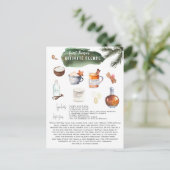 Ultimate Eggnog Recipe | Vakantie Briefkaart (Staand voorkant)