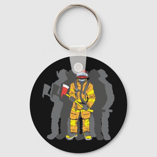 Ultimate Firefighter Sleutelhanger (Voorkant)
