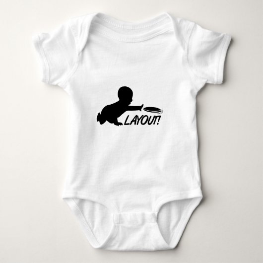 Ultimate Frisbee-baby Romper (Voorkant)