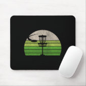 Ultimate Frisbee Disc Golf T-shirts Voor Mannen Co Muismat (Met muis)