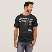 Ultimate Frisbee Disc Sportveld Speler Team T-shirt (Voorkant volledig)