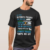 Ultimate Frisbee Disk Golf Lover T-shirt (Voorkant)