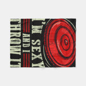 Ultimate Frisbee En Disc Golf Sport Cadeau Fleece Deken (Voorkant (Horizontaal))