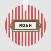 Ultimate Frisbee Holiday Gift Ornament (achterkant)