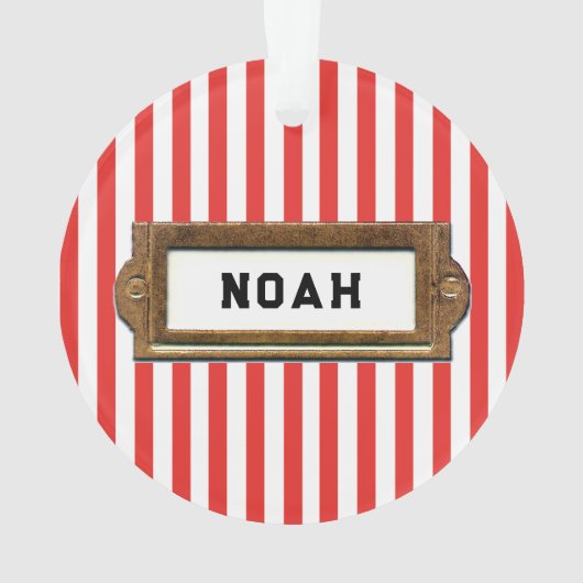 Ultimate Frisbee Holiday Gift Ornament (achterkant)