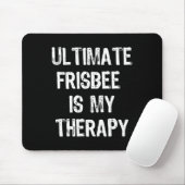 Ultimate Frisbee Is Mijn Therapie Grappig Cadeau K Muismat (Met muis)