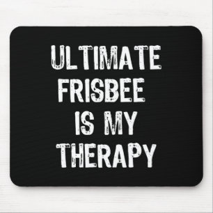 Ultimate Frisbee Is Mijn Therapie Grappig Cadeau K Muismat