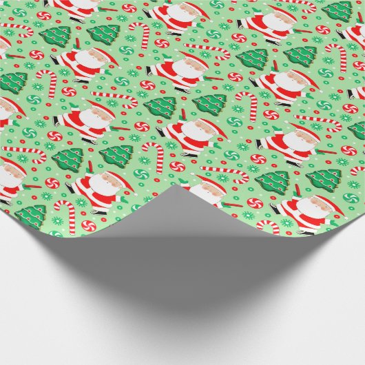 Ultimate Frisbee kerstcadeau inpakpapier (Hoek)