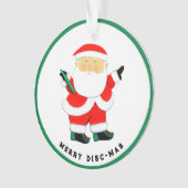 Ultimate Frisbee Kerstcadeaus Ornament (voorkant)